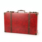 VERSAILLES – Vintage-Reisetasche für Damen · Spaltleder im Retro-Stil · Zeitloser europäischer Stil