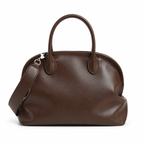 GARANCE — Sac Bowling Femme · Cuir Véritable Souple · Bandoulière Amovible