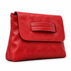 ANOUK — Pochette Enveloppe Femme · Matière Vegan · Grand Format avec Bandoulière