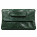 ANOUK — Pochette Enveloppe Femme · Matière Vegan · Grand Format avec Bandoulière