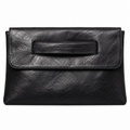 ANOUK — Pochette Enveloppe Femme · Matière Vegan · Grand Format avec Bandoulière
