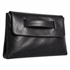 ANOUK — Pochette Enveloppe Femme · Matière Vegan · Grand Format avec Bandoulière