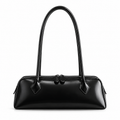 INÈS — Sac Baguette Femme · Matière Vegan · Porté Épaule Minimaliste