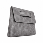 ANOUK — Pochette Enveloppe Femme · Matière Vegan · Grand Format avec Bandoulière