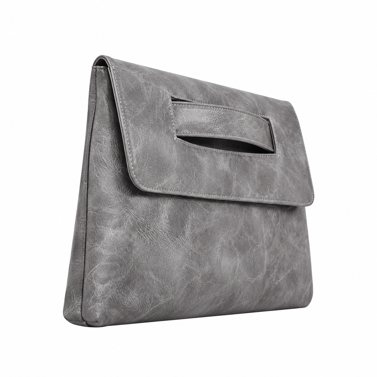 ANOUK — Pochette Enveloppe Femme · Matière Vegan · Grand Format avec Bandoulière