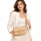 MARGAUX — Sac à Main Femme · Cuir Véritable · Style Discret