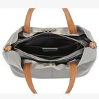 CONSTANCE — Sac Cabas Femme · Cuir Véritable Grainé · Grande Capacité Bureau