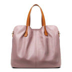 CONSTANCE — Sac Cabas Femme · Cuir Véritable Grainé · Grande Capacité Bureau