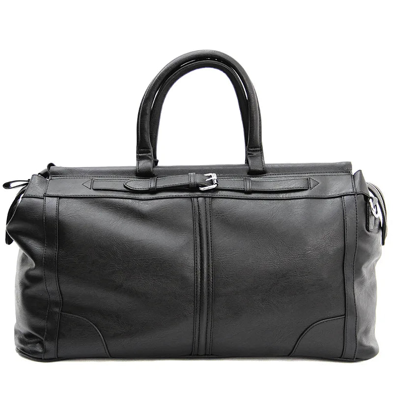 AZUR — Sac de Voyage Femme Cuir PU Marron Premium Haut de Gamme