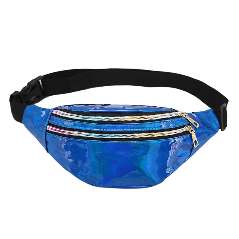 AURA — Sac Banane Femme Bleu Léger Accessible
