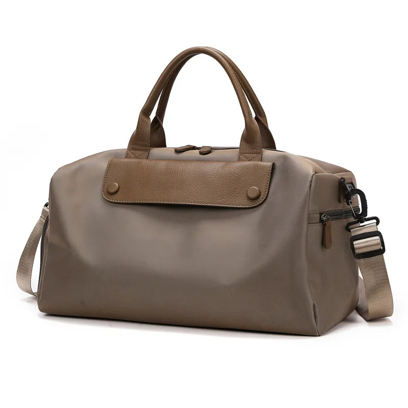 ATLAS — Sac de Voyage Femme Toile Gris Compact Cabine Avion