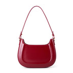 JOSÉPHINE — Sac Porté Épaule Femme · Cuir Véritable Huilé · Forme Selle
