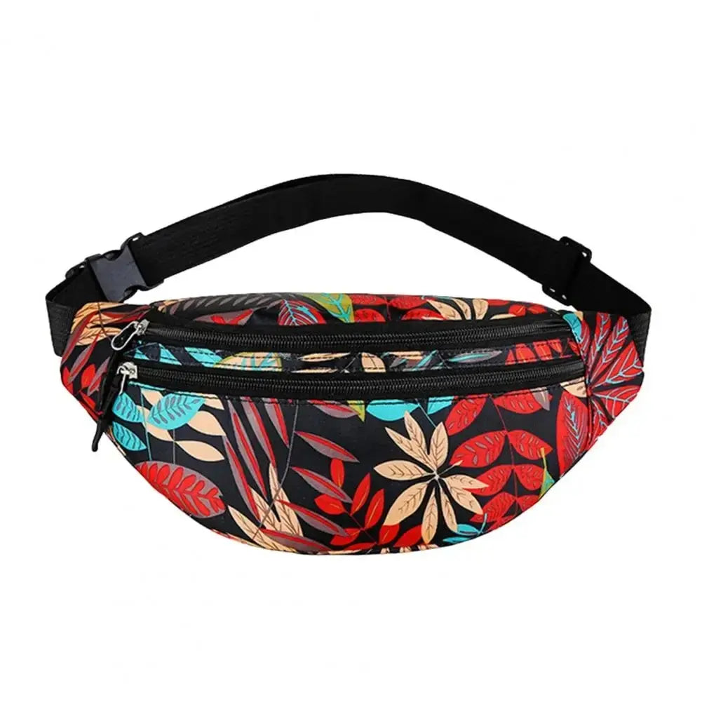 ELAN — Sac Banane Femme Rouge Sport Chic