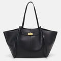 BELLOY — Sac Cabas Femme Structuré Noir Trapèze