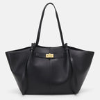 BELLOY — Sac Cabas Femme Structuré Noir Trapèze