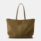 RIVOLI — Sac Cabas Femme Grande Capacité Effet Cuir Givré