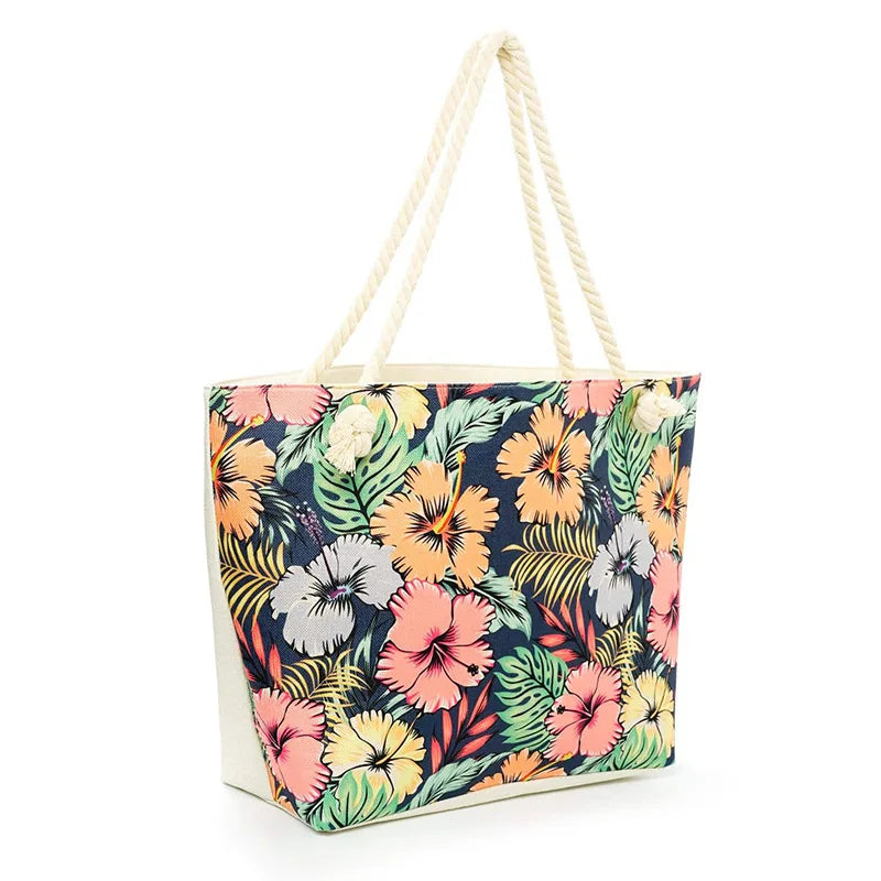 PAMPELONNE — Sac de Plage Femme Bohème Grande Capacité