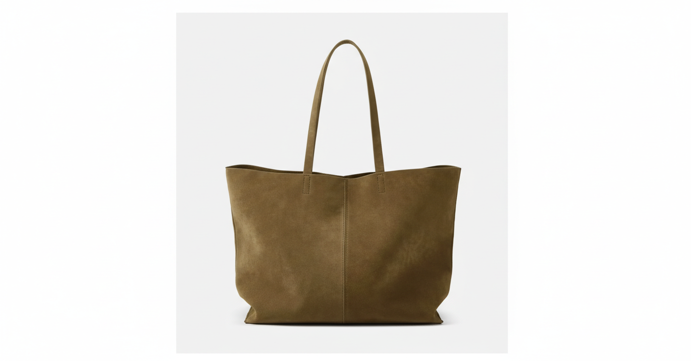 RIVOLI — Sac Cabas Femme Grande Capacité Effet Cuir Givré