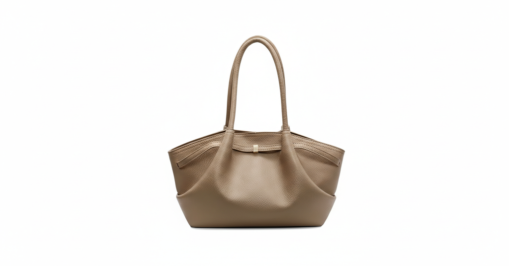 SULLY — Sac Cabas Femme Cuir PU Effet Litchi Grand Format