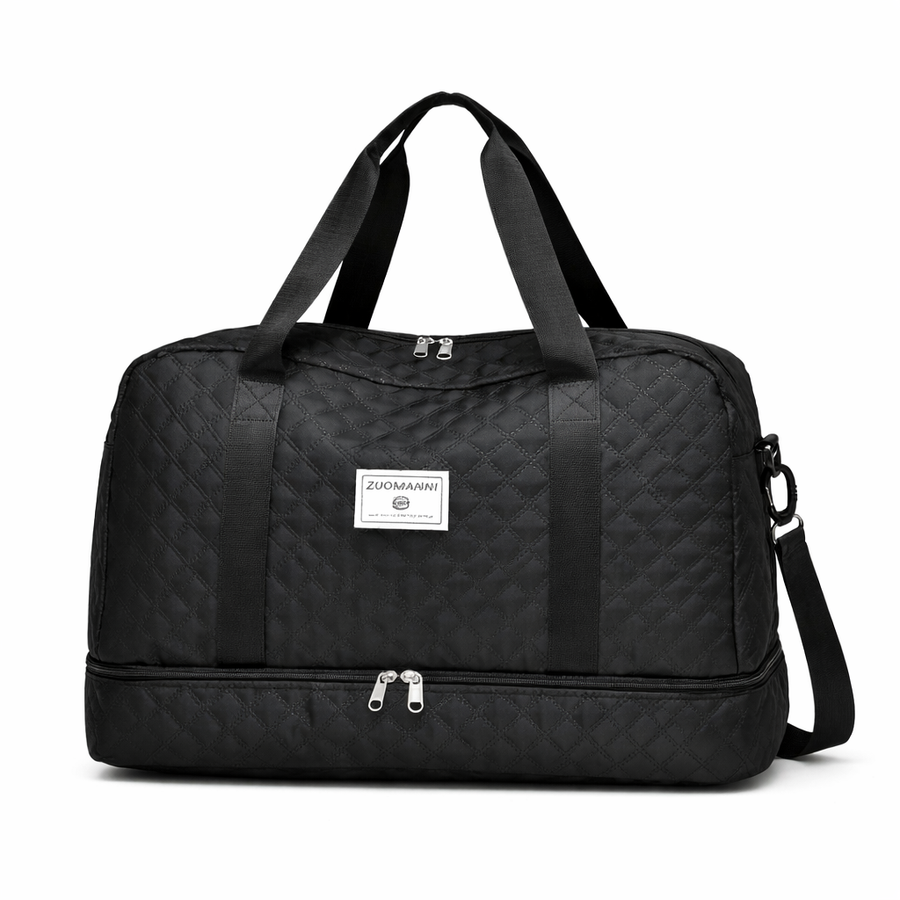 VALMONT — Sac Week-end Femme · Gris Rose · City-Trip Romantique