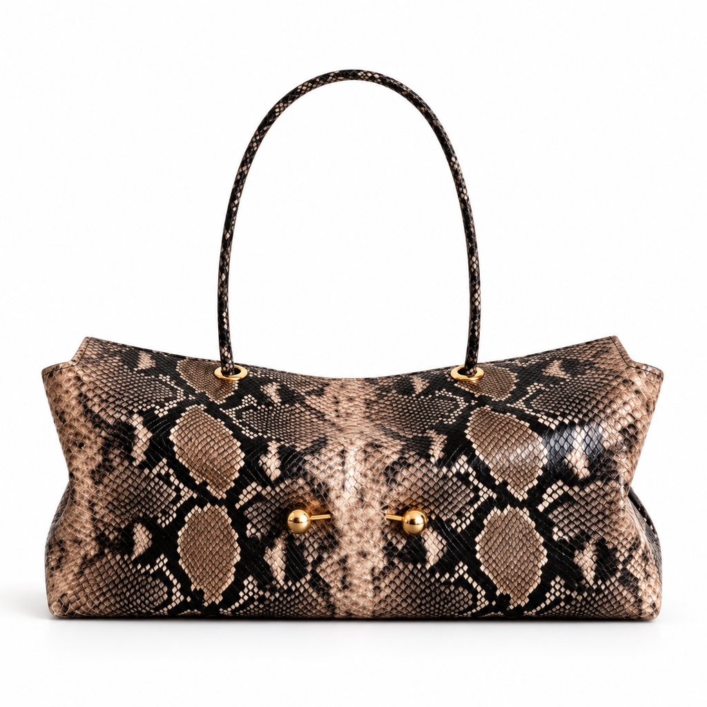 DIANE — Sac à Main Femme · Matière Vegan Effet Crocodile · Souple Porté Épaule