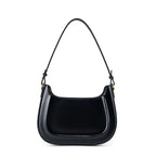 JOSÉPHINE — Sac Porté Épaule Femme · Cuir Véritable Huilé · Forme Selle