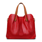 CONSTANCE — Sac Cabas Femme · Cuir Véritable Grainé · Grande Capacité Bureau