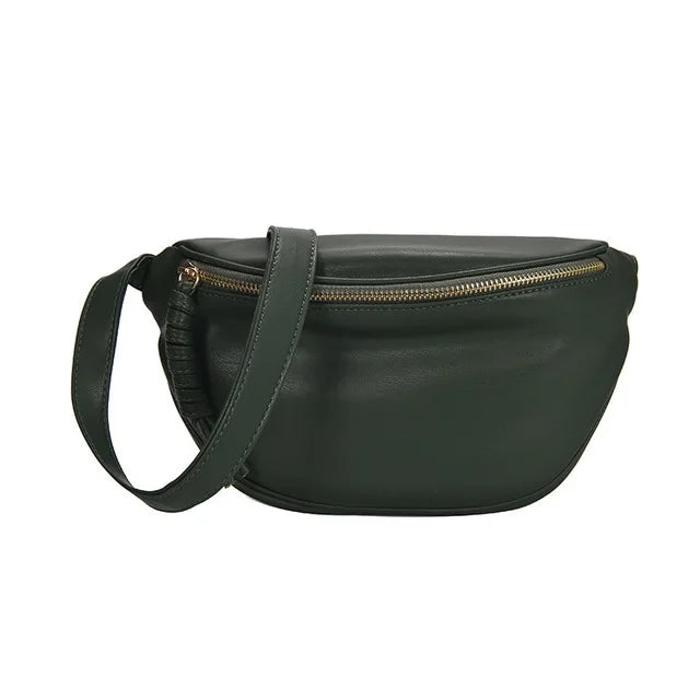 ESSENCE — Sac Banane Femme Cuir PU Noir Essentiel
