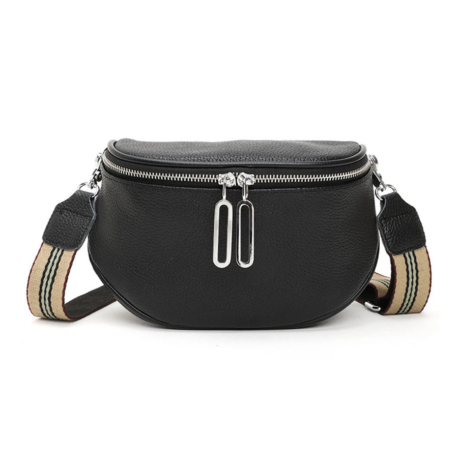 ELEGANCE — Sac Banane Femme · Cuir Vegan Raffiné · Praticité et Style
