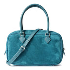 COLETTE — Sac à Main Femme · Cuir Véritable Suédé · Mini Format Vintage