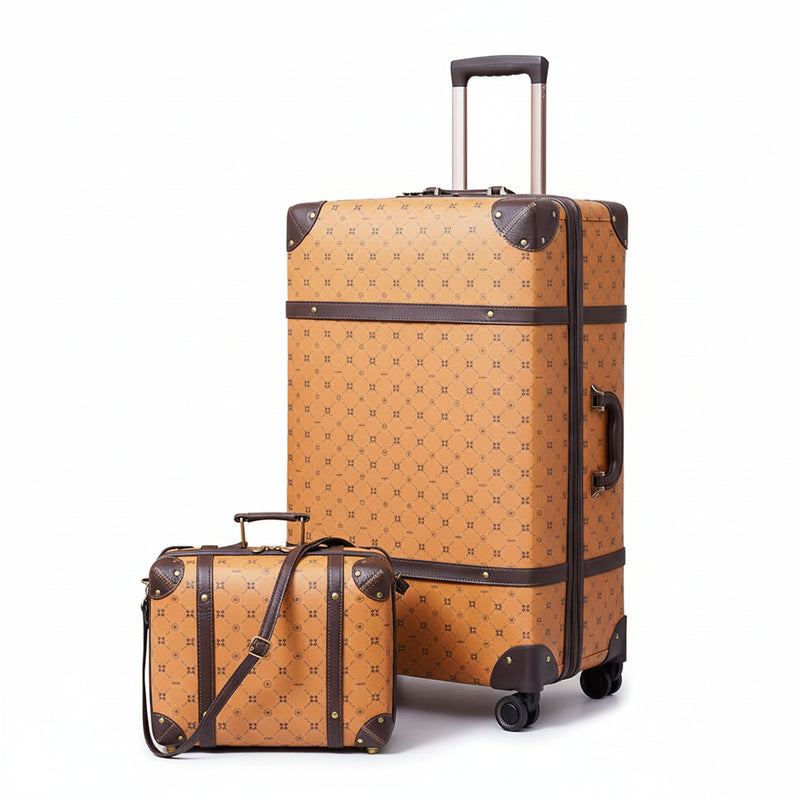 MAJESTIC – Vintage-Gepäckset für Damen · 2-teilig · Reisen mit Charakter