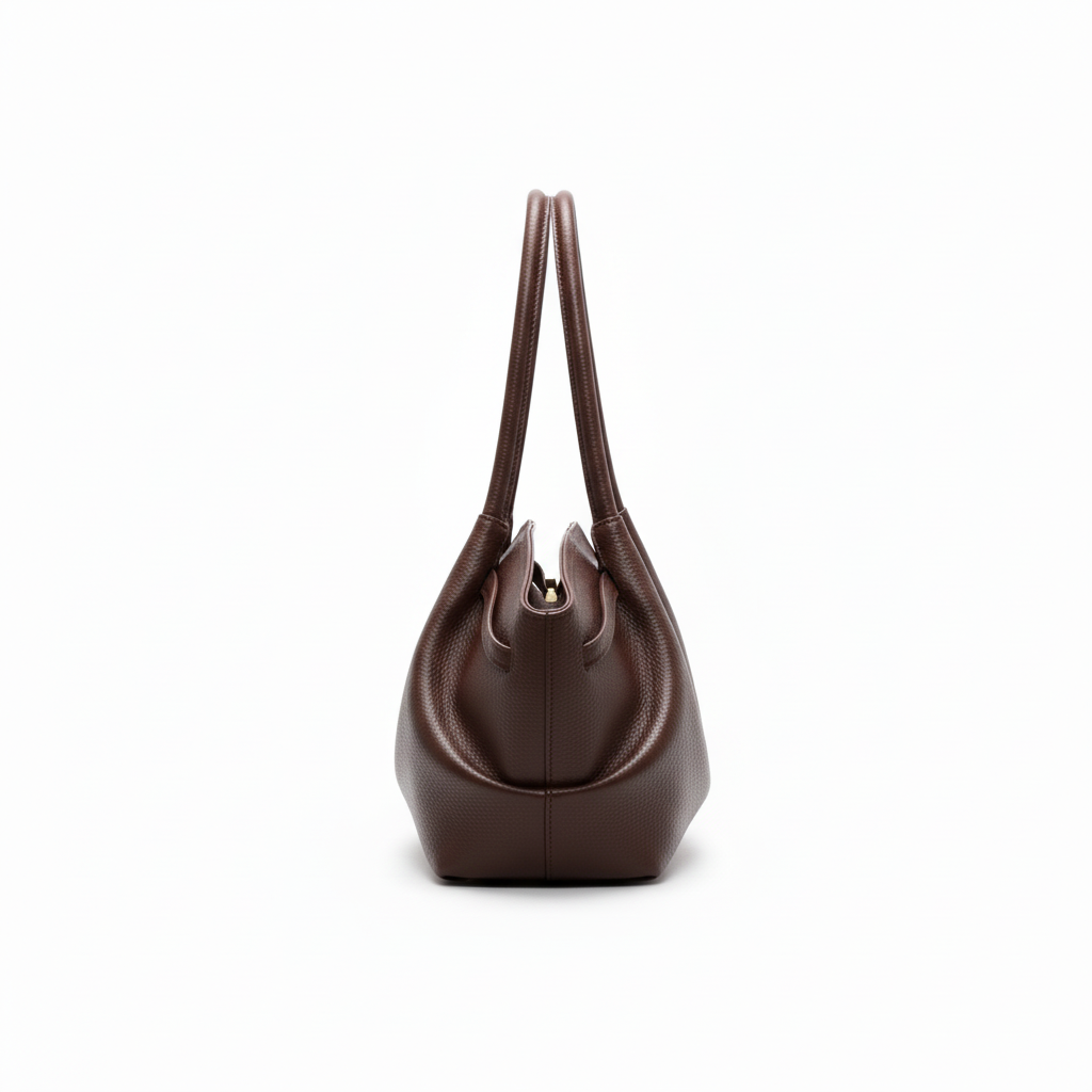SULLY — Sac Cabas Femme Cuir PU Effet Litchi Grand Format