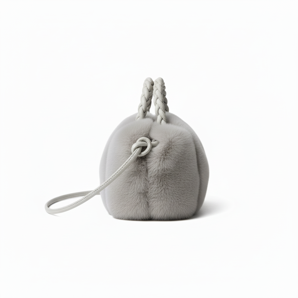 ST GERMAIN — Sac à Bandoulière Femme Cuir PU Gris Compact