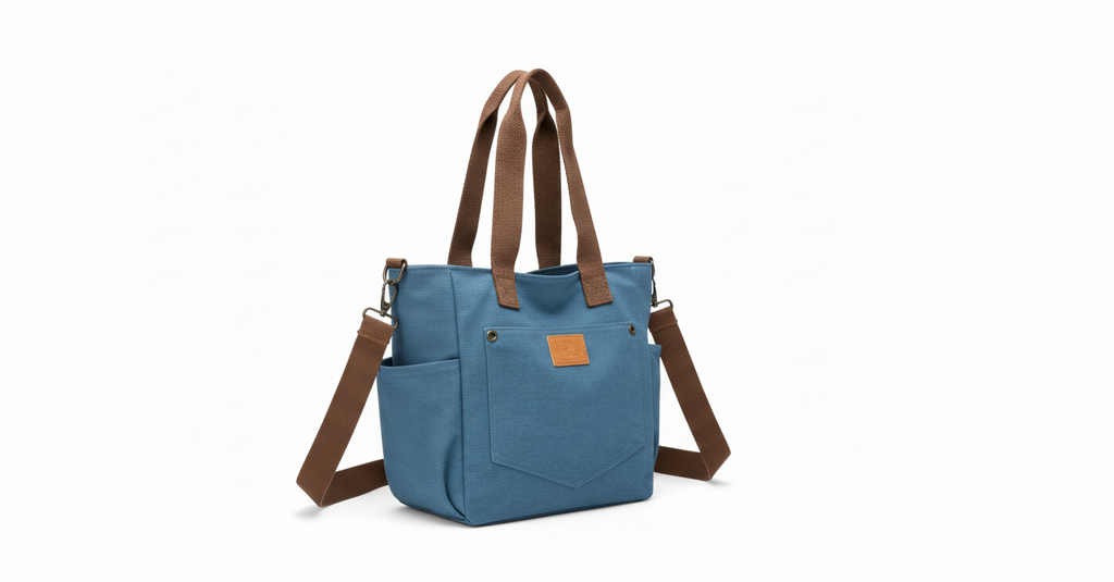 ODEON — Sac à Bandoulière Femme Cuir PU Gris Polyvalent