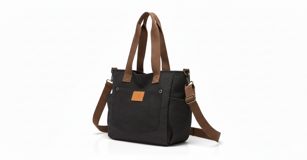 ODEON — Sac à Bandoulière Femme Cuir PU Gris Polyvalent