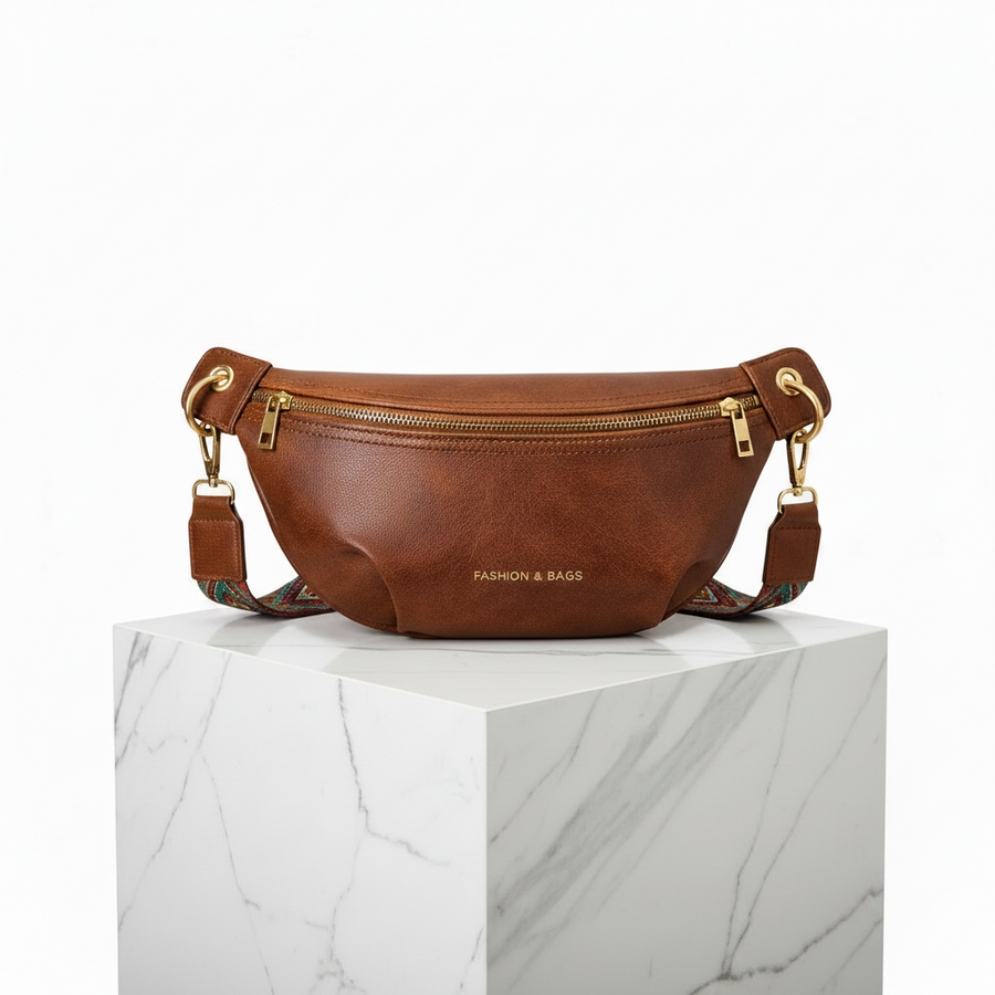 INFINI — Sac Banane Femme · Camel Premium · La Catégorie Réinventée