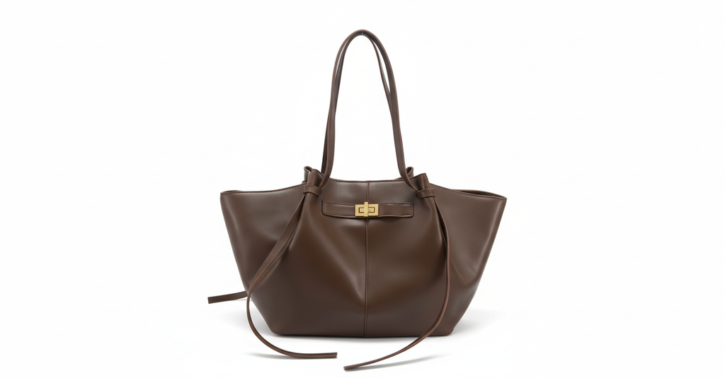 BELLOY — Sac Cabas Femme Structuré Noir Trapèze