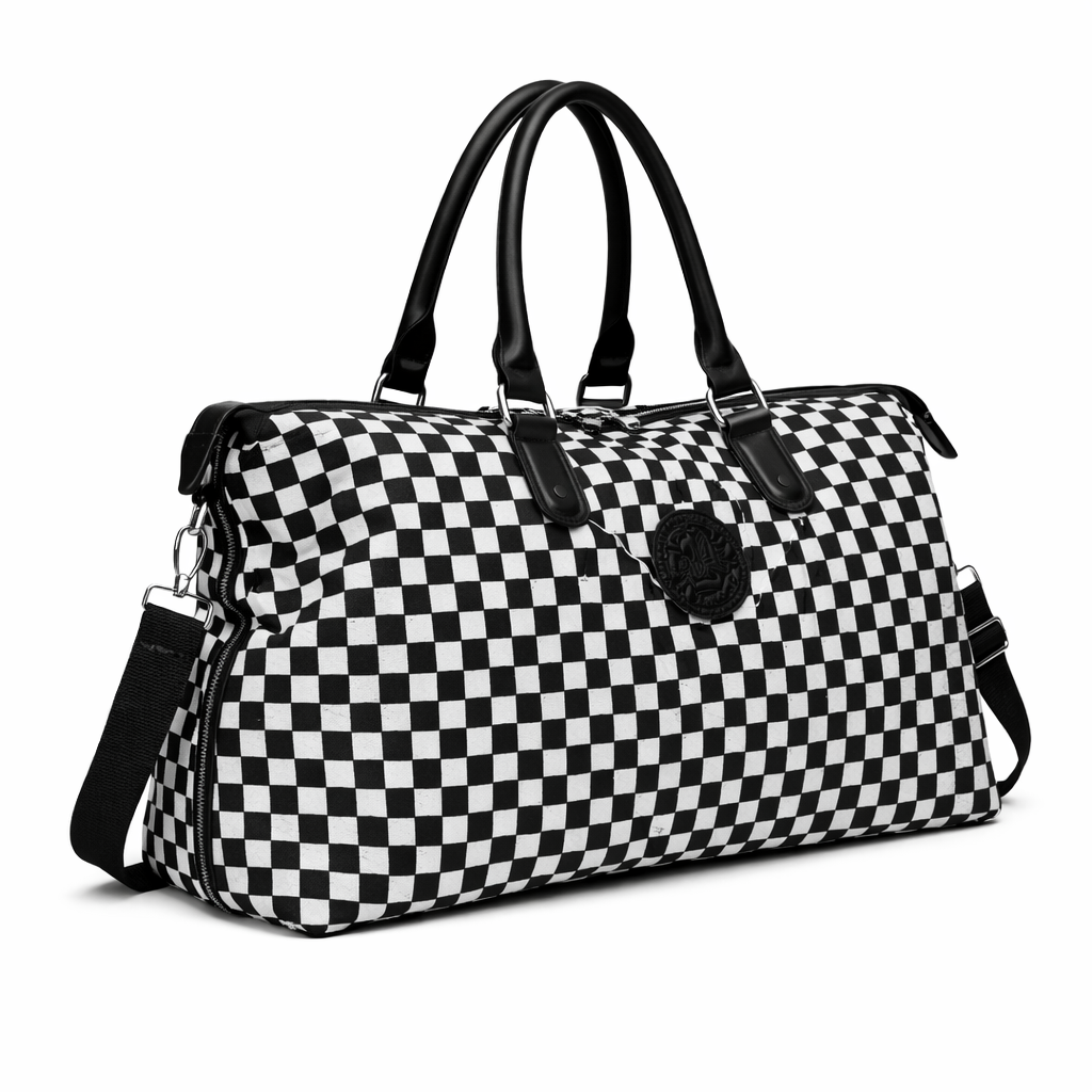 ORIGINE — Sac de Voyage Femme Cuir PU Noir Intemporel