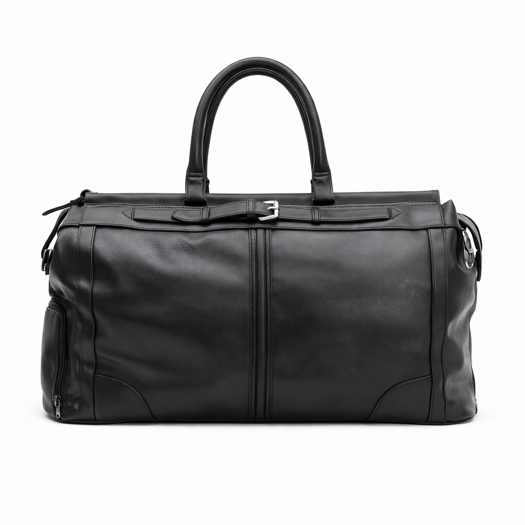 AZUR — Sac de Voyage Femme Cuir PU Marron Premium Haut de Gamme