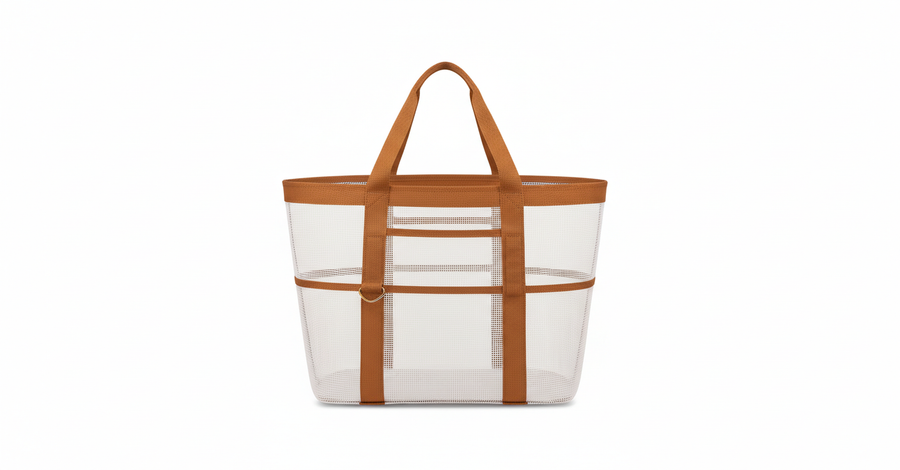 ILE DE RE — Sac de Plage Femme · Blanc Bohème · Charme Insulaire