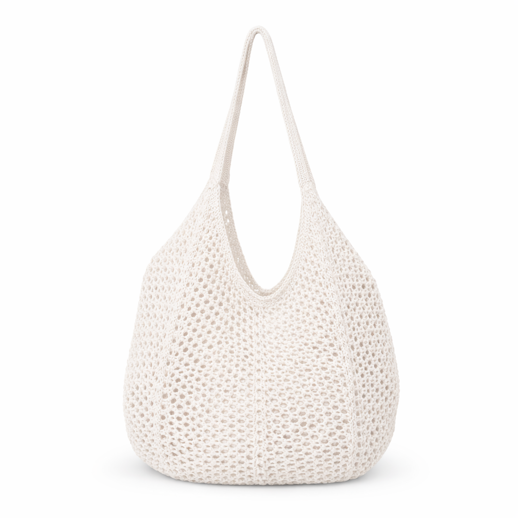 BIARRITZ — Sac de Plage Femme Marron Style Atlantique