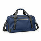 AMALFI — Sac Week-end Femme Cuir PU Bleu Cobalt Audacieux