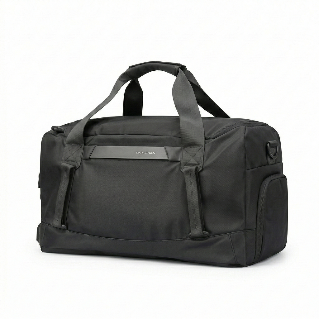 AMALFI — Sac Week-end Femme Cuir PU Bleu Cobalt Audacieux