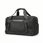 AMALFI — Sac Week-end Femme Cuir PU Bleu Cobalt Audacieux